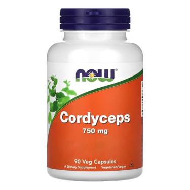 Imagem de NOW Foods Cordyceps 750mg 90 Veg Caps Importado