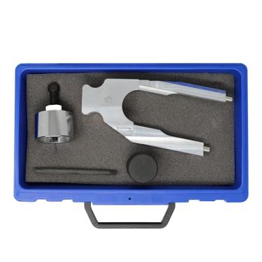 Imagem de CTA Tools Conjunto de ferramentas de rolamento 9709 compatível com Mercedes-Benz M139 - Corrente de sincronização de precisão e ferramenta de sincronização para AMG A45, CLA45, GLA45, SL 43, C43