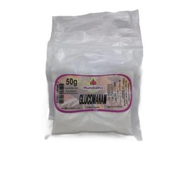 Imagem de Glucomanano Pó Fibra Vegetal 50g  Mundialho