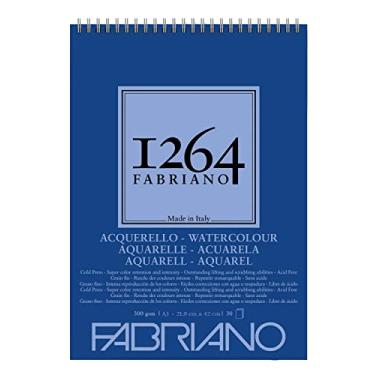 Imagem de Bloco 1264 Fabriano Watercolor A3 30 Folhas, 19100650