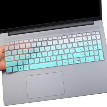 Imagem de i-Tensodo Capa de teclado para Lenovo Yoga 7 16 polegadas 16ILL10 2025, IdeaPad Slim 3 40.6 cm 16ARP10 capa de teclado - verde