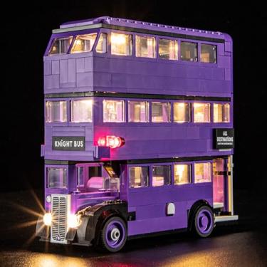Imagem de BRIKSMAX Kit de luzes 2.0 para Lego-Knight Bus Adventure - Iluminação LED inovadora compatível com Harry Potter 76446 - Conjunto Lego não incluído
