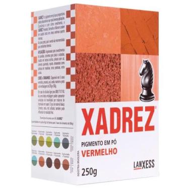 Imagem de Pigmento em Pó Xadrez 250G Xadrez Vermelho (68039) - Lanxess