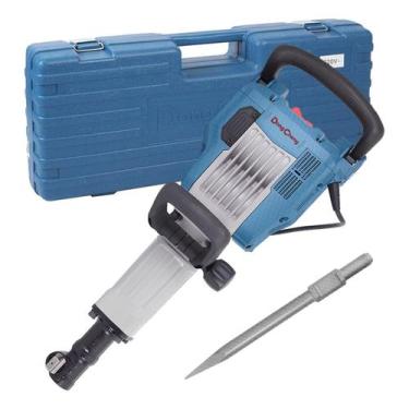 Imagem de Martelo Demolidor Azul 16kg Dongcheng Dzg16 1700w 220v Hex