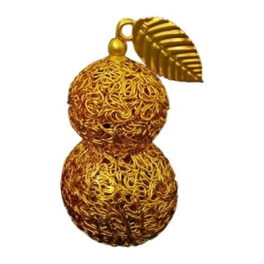 Imagem de Kuntesetty Estátua da cabaça Hu Lu Lu Feliz Decoração da Decoração da Sculpture Feng Shui para Cabinet Room Farthouse Bookshelf Ano Novo, Geral