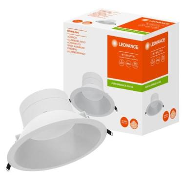 Imagem de Luminaria Led Redonda Embutir Downlight 40W 80 Ledvance, Branco, Neutr