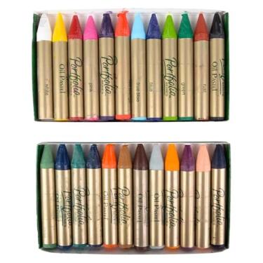 Imagem de Crayola Portfolio Series Oil Pastels, Water Soluble, 24 Count, Assorted Color (52-3624)