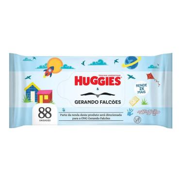 Imagem de Lenço Umedecido Huggies Gerando Falcões 88 Unidades