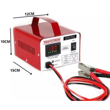 Imagem de Carregador De Bateria 12V Cva2Ah Com Display Multi Funções - Trafotron