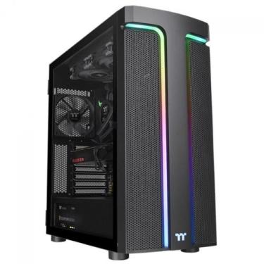 Imagem de Gabinete Gamer Thermaltake H590 Tg, Argb, Mid Tower, Vidro Temperado, 