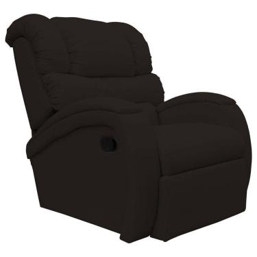 Imagem de Poltrona Do Papai Reclinável Giratória Balanço Zero Wall Biorne F05 Corano Marrom - Lyam Decor