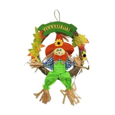 Imagem de Guirlanda junina artesanal Viva São João para decoração - POPPER