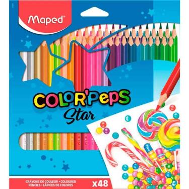 Imagem de Lápis De Cor Color' Peps 48 Cores - Maped