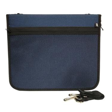 Imagem de Fichário Com Zíper Ofício 4 Argolas C- Alça - Sy045 - Yes Azul