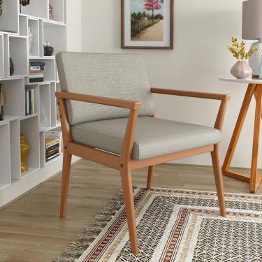 Imagem de Poltrona Em Linho 305 Tip Cru