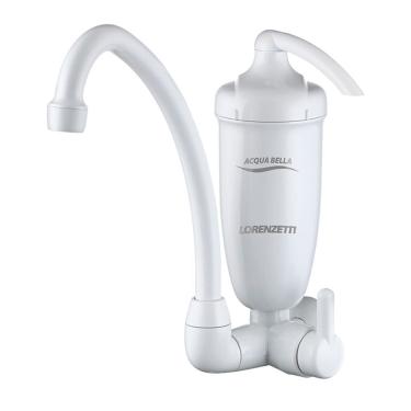 Imagem de Purificador De água Lorenzetti Acqua Bella Com Torneira De Parede Branco