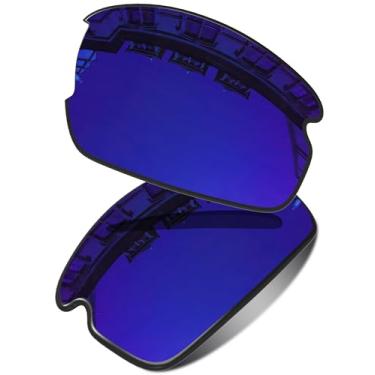 Imagem de Vonxyz Lentes de substituição para óculos de sol Oakley Flak 2.0 OO9295 - Sapphire MirrorCoat Polarizadas