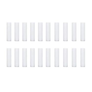 Imagem de INTIMATE LOVER Colar de respiração com filtro de algodão – auxílio de respiração consciente para relaxamento e foco, joia de meditação de aço inoxidável, 18.0 Inches, Algodão Metal, Sem Pedra Preciosa