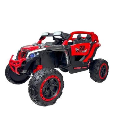 Imagem de Carrinho Elétrico Infantil Gaiola Vermelho 12V