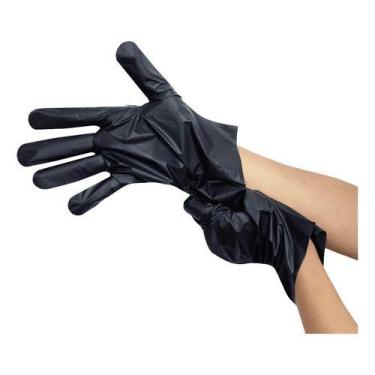 Imagem de Luva Superpro Tpe Descartável Transparente ou Preta P M G Caixa Com 10