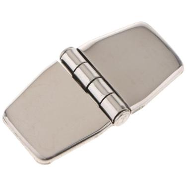 Imagem de Dobradiça Em Aço Inox Com 6 Furos E Capa 78.4Mm X 38.6Mm