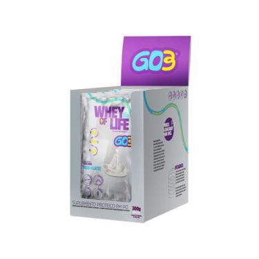 Imagem de Whey protein isolado go3 - display 10 sachês, FIOR DI LATTE, 300 G