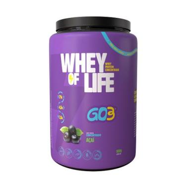 Imagem de Whey protein concentrado go3 - pote 900g, AÇAÍ