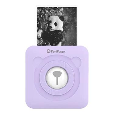 Imagem de Qudai Mini Pocket All-in-One Impressora Térmica Wireless BT Picture Photo Label Memo Receipt Paper Printer AR Photo Function with USB Cable Support for Android iOS Smartphone Windows