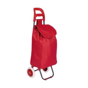 Imagem de Carrinho de Compras Leva Tudo Bag To Go - Vermelho - MOR