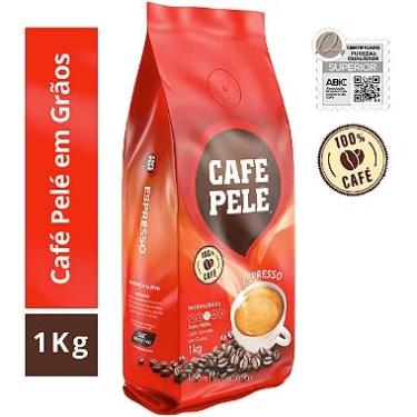 Imagem de Café Em Grãos Pelé Espresso 1kg - 100% Café Superior Puro