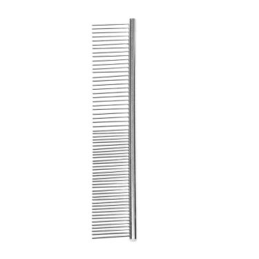 Imagem de Pente de Aço Inox G com Duplo Espaçamento Pet - GERMANHART