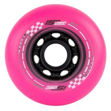 Imagem de Roda Para Patins 80mm Is Cor Rosa (jg C 4)