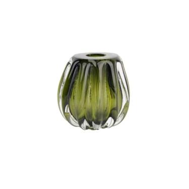 Imagem de CACHEPOT DECOR MURANO 14X11X13 CM VERDE ESMERALDA