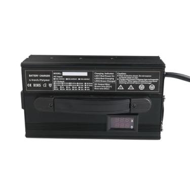 Imagem de Lzyjckh Carregador de Bateria para Empilhadeira de 36 V Carregadores de Bateria de Chumbo-Ácido de 36 V e 20 A para Empilhadeira, Carro de Clube, Carrinho de Golfe, etc.,Black,5# 2.5DC