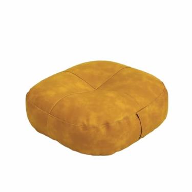 Imagem de 1 peça de almofadas de chão para ioga, meditação, pilates e sentado no chão, almofada de meditação, almofada de oração zen, lavável e alça de transporte (tamanho: 40 x 40 x 6 cm (15,8 x 15,8 x 2,4