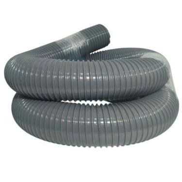 Imagem de Rolo de 20 Metros de Mangueira Vácuo Ar Cinza 4 Polegadas Borrachas Lo
