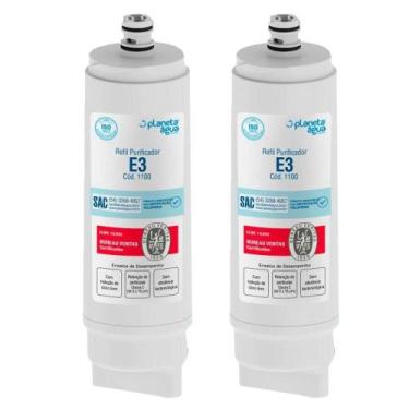 Imagem de Kit 2 Unidades Refil Filtro Planeta Água E3 1100 - Planeta Agua