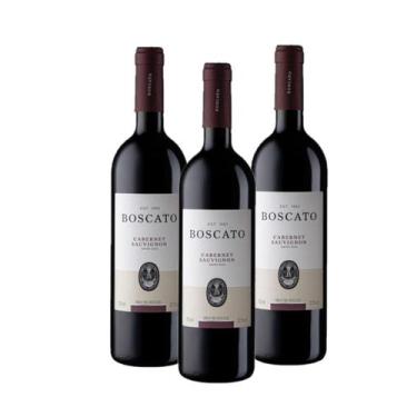 Imagem de Vinho Cabernet Sauvignon Boscato - Kit 3 garrafas 750ml - Boscato Vinh