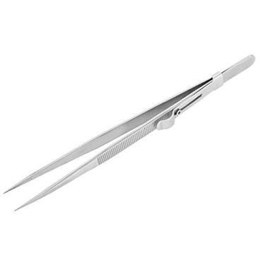 Imagem de Generic Tweezers, Ferramenta de Fabricação de Jóias Anti-magnéticas, Aço Inoxidável para Costura de Miçangas (Pinças retas)
