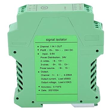 Imagem de Fafeicy 1 Em 1 Saí Isolador de Sinal DC 24V 0-5V a 4-20mA Transmissor Isolado Com Revestimento Conforme para Os Sistemas de Controle PLC DCS