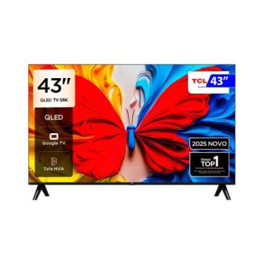 Imagem de Smart TV TCL 43" QLED FHD 43S5K Google TV com Wi-Fi Dual Band e Blueto