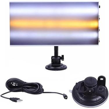 Imagem de Refletor Coave Com Luz Led, Lâmpada De Holofote Dentada, Detector De Amassados, Ferramentas De Reparo De Carroceria, Removedor De Amassados, Placa De Luz De Reconhecimento De Amassados, Luz