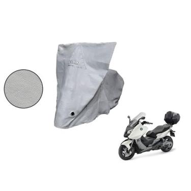 Imagem de Capa Protetora Moto BMW C600 com Baú/ Bauleto Cinza - Kahawai, cinza