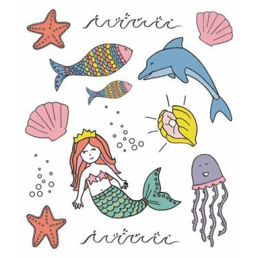 Imagem de Tatuagem Temporária Infantil - Sereia - Tatufun