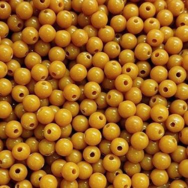 Imagem de BOLINHA DE RESINA Nº 06 (20 G) - LADEIRA BIJUTERIAS, Mostarda escuro