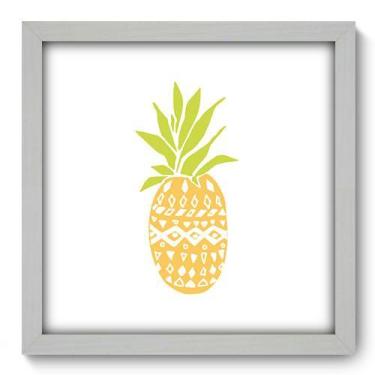 Imagem de Quadro Decorativo - Abacaxi - 33cm x 33cm - 350qdcb - Allodi