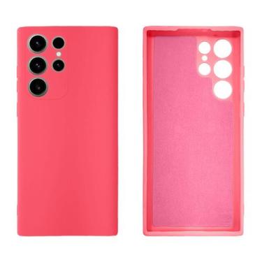 Imagem de Capa Proteção de Câmera Lisa para Galaxy S23 Ultra - GCM, Rosa Pink