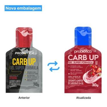 Imagem de Energético Probiótica Carb-Up Bcca Gel Morango 30g - Probiotica