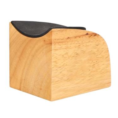 Imagem de Tomvorks Recunda de Pescoço de Guitarra de Madeira de Carvalho Macio Com Suporte Estável, Prevenção de Escorregões e Arranhões, para Guitarra, Baixo, Ukulele, Bandolim, Reparo e Limpeza