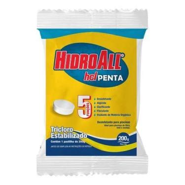 Imagem de HCL PENTA PASTILHA DE CLORO 200g - no-brand